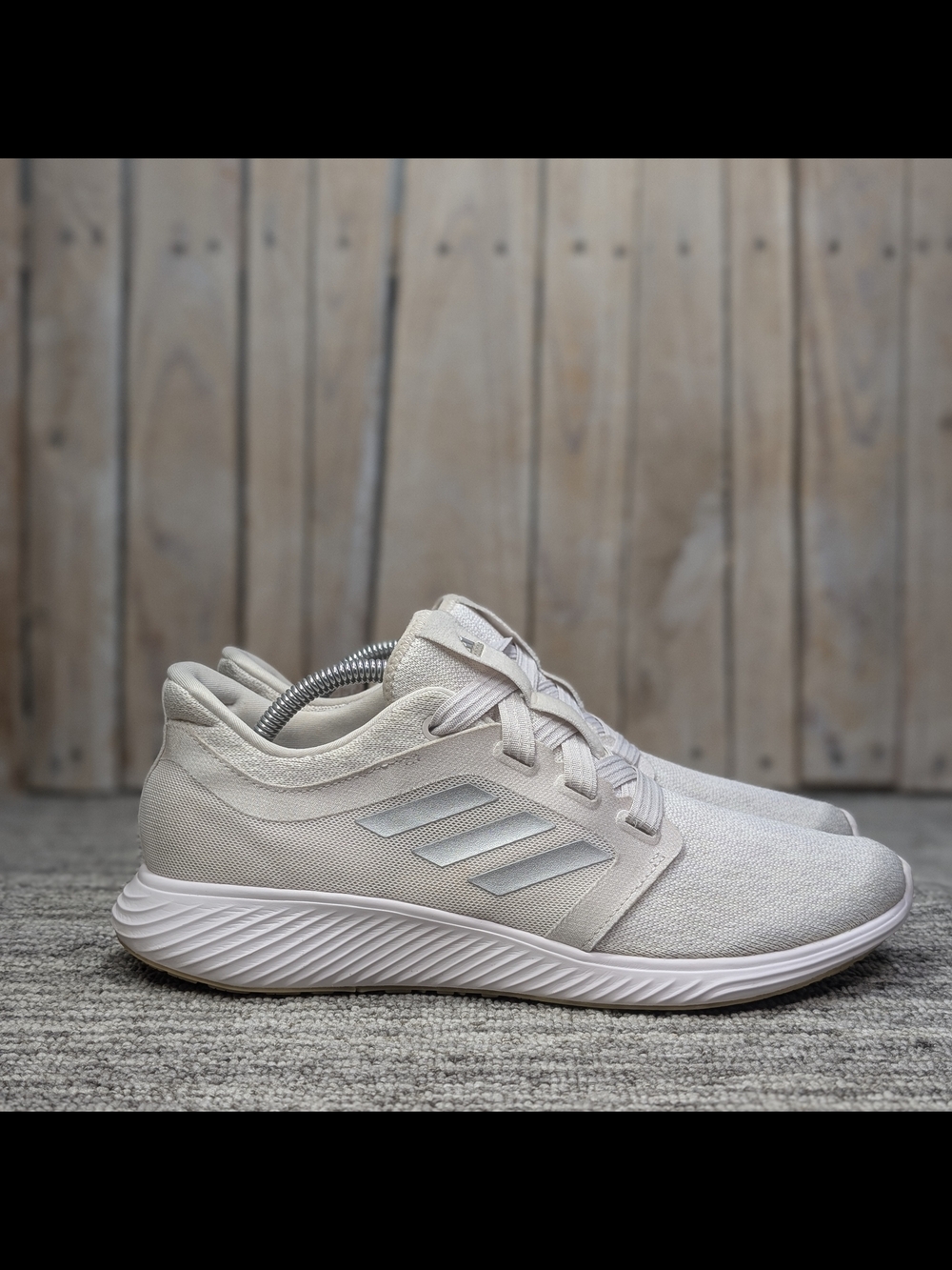 Adidas Edge Lux 3 in White/Silver - Size 11 Women/9 Men